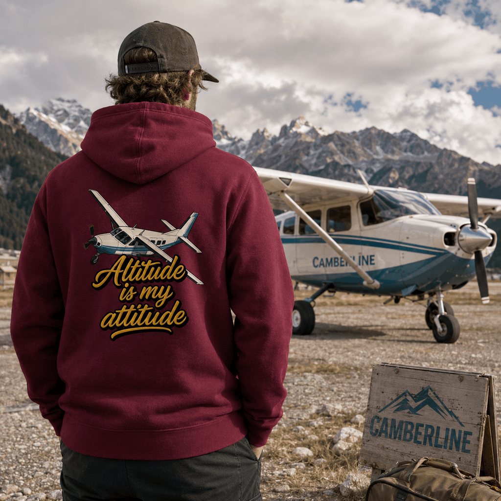 Altitude Is My Attitude Single Engine Aviation Hoodie by Camberline