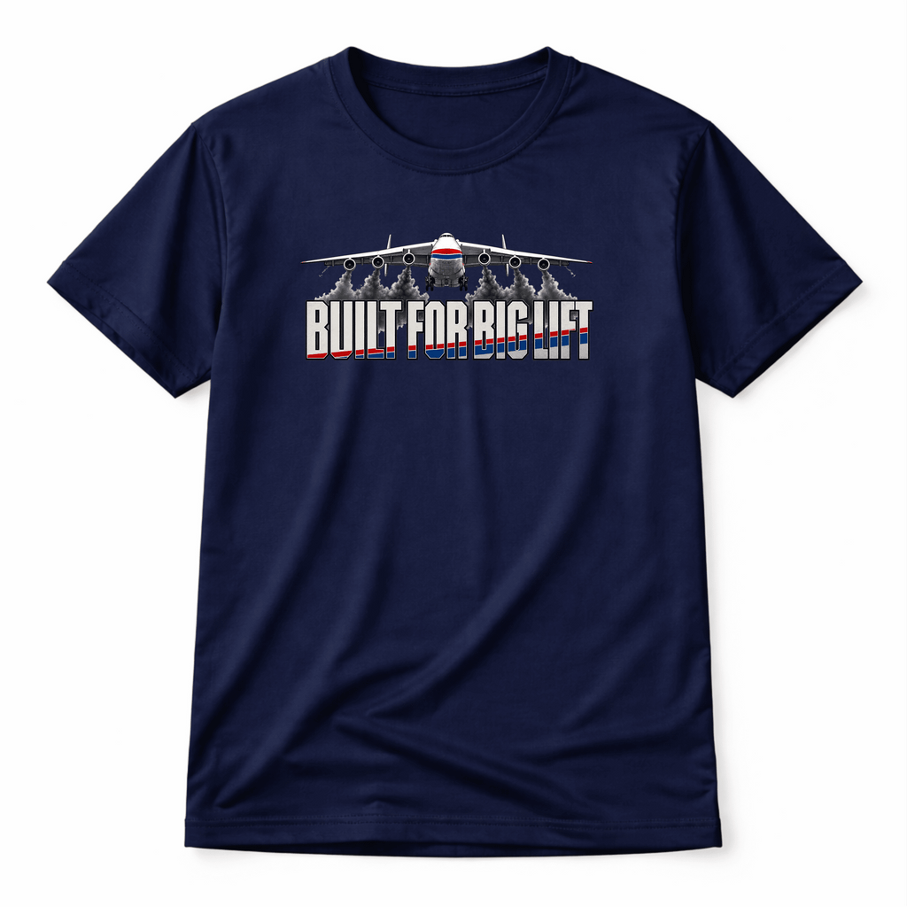 Aviation Graphic T-Shirt – Giant Cargo Lifter An 225