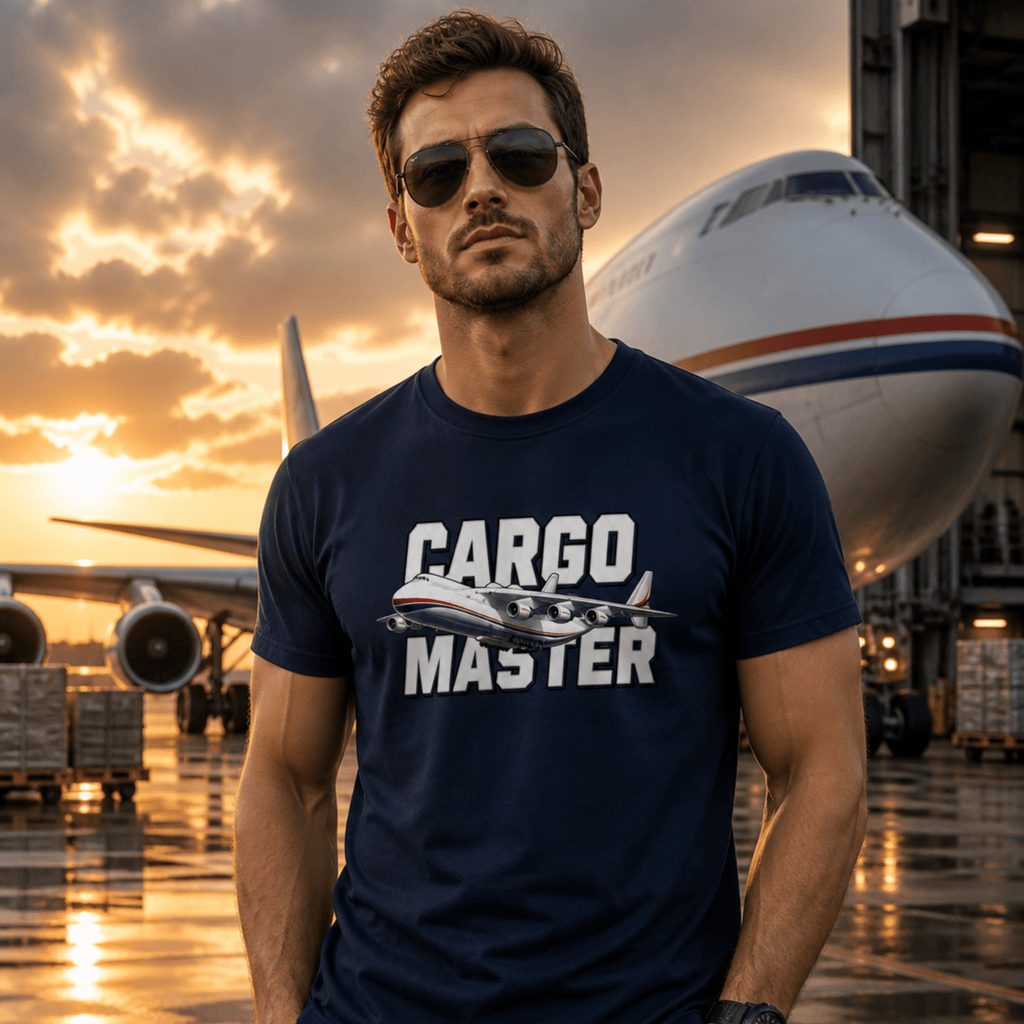 Aviation Graphic T-Shirt – Cargo Master Vintage Transport