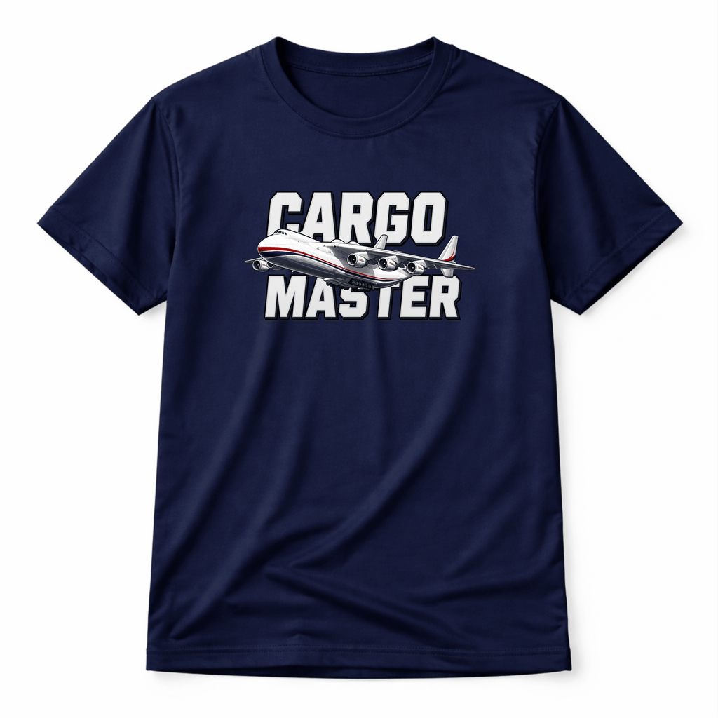 Aviation Graphic T-Shirt – Cargo Master Vintage Transport