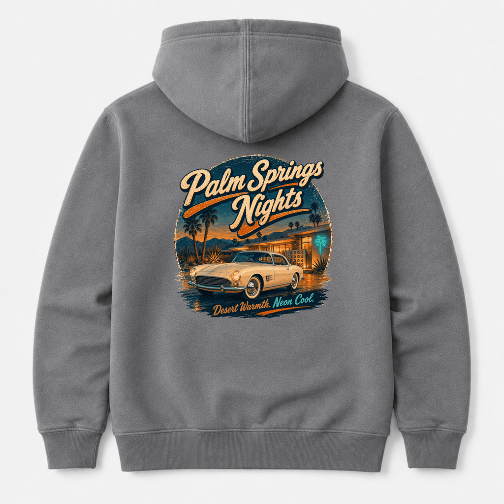 Camberline Palm Springs Classic Coupe Hoodie back print