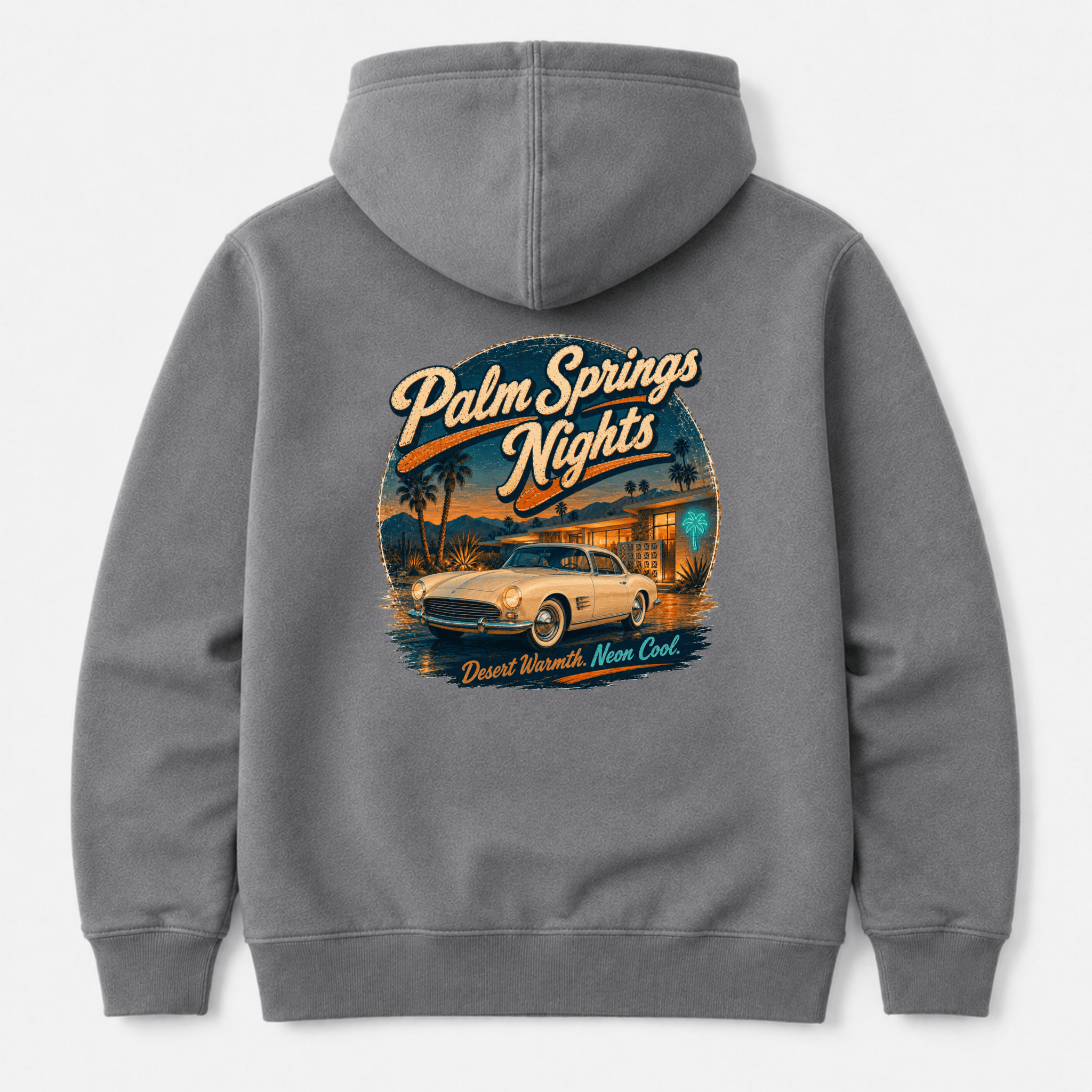 Camberline Palm Springs Classic Coupe Hoodie back print