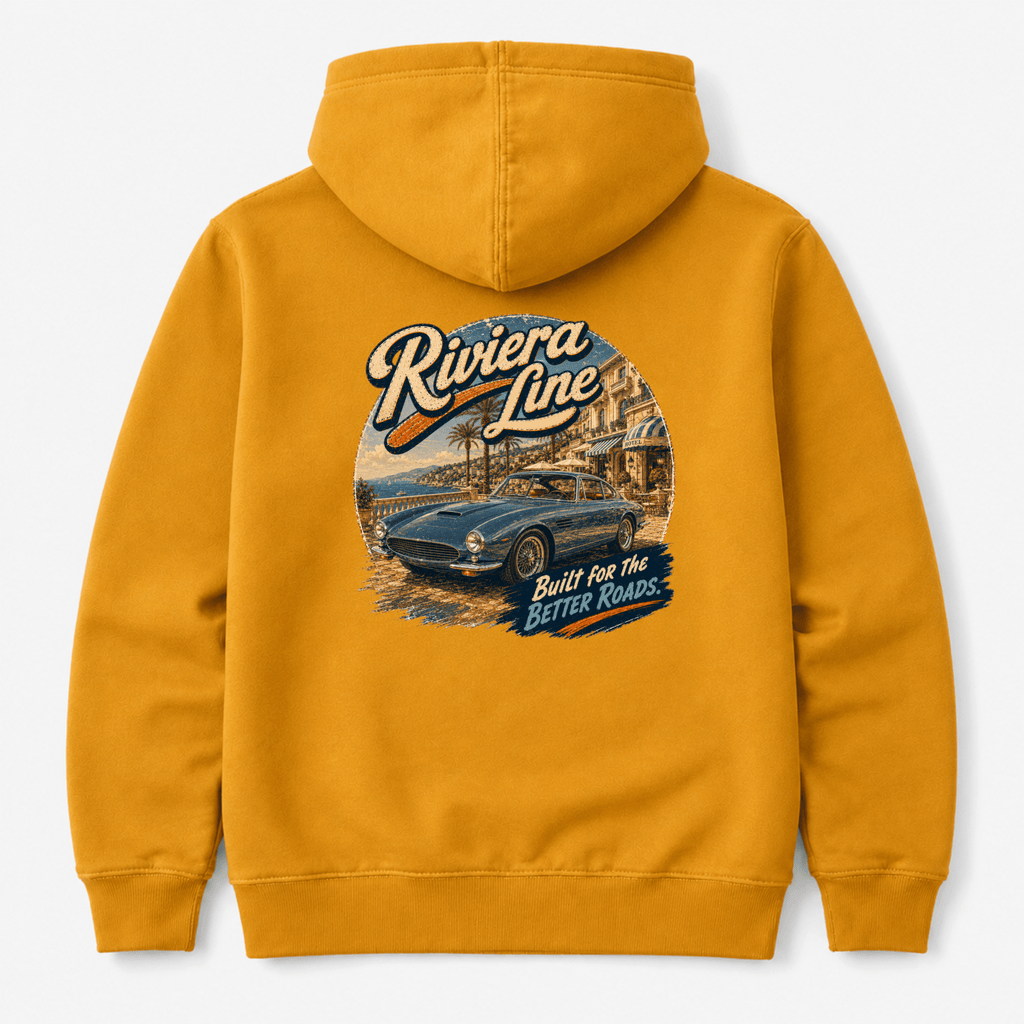 Camberline Riviera Line Classic Coupe Hoodie back print
