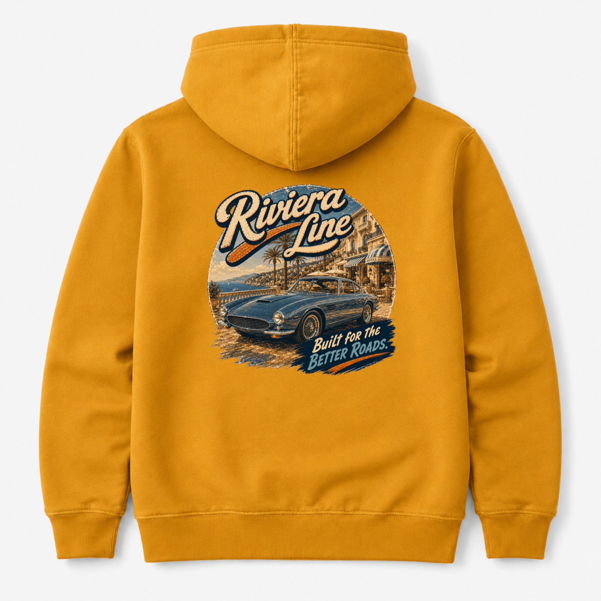 Camberline Riviera Line Classic Coupe Hoodie back print