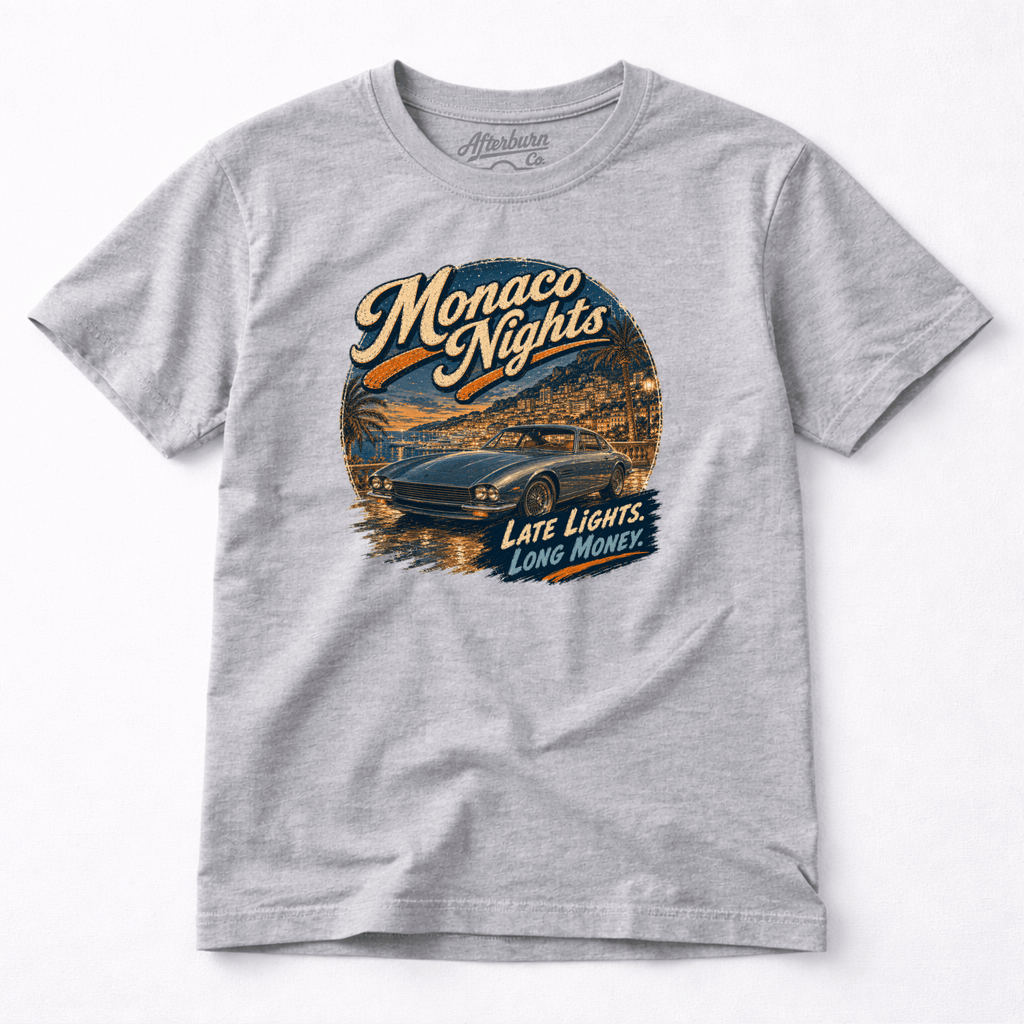 Camberline Monaco Nights Classic GT T-Shirt front print
