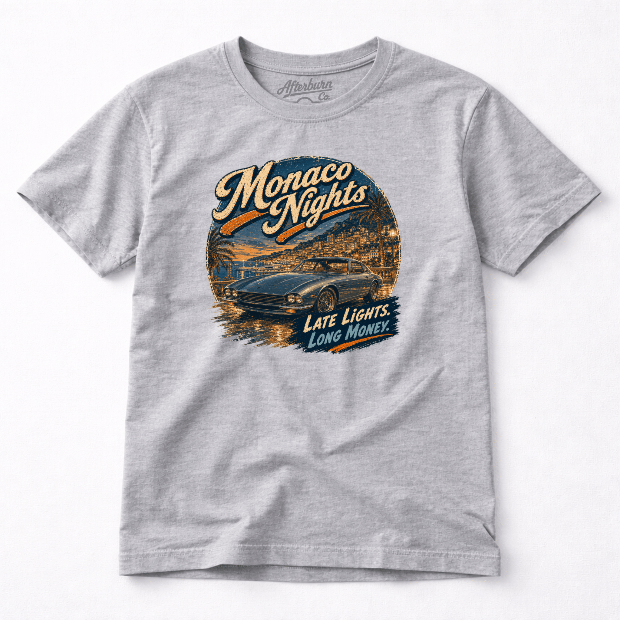 Camberline Monaco Nights Classic GT T-Shirt front print