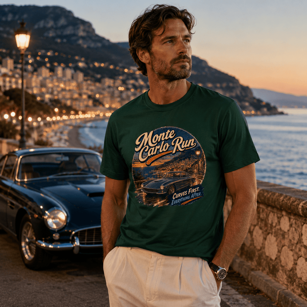 Camberline Monte Carlo Run Classic GT T-Shirt model