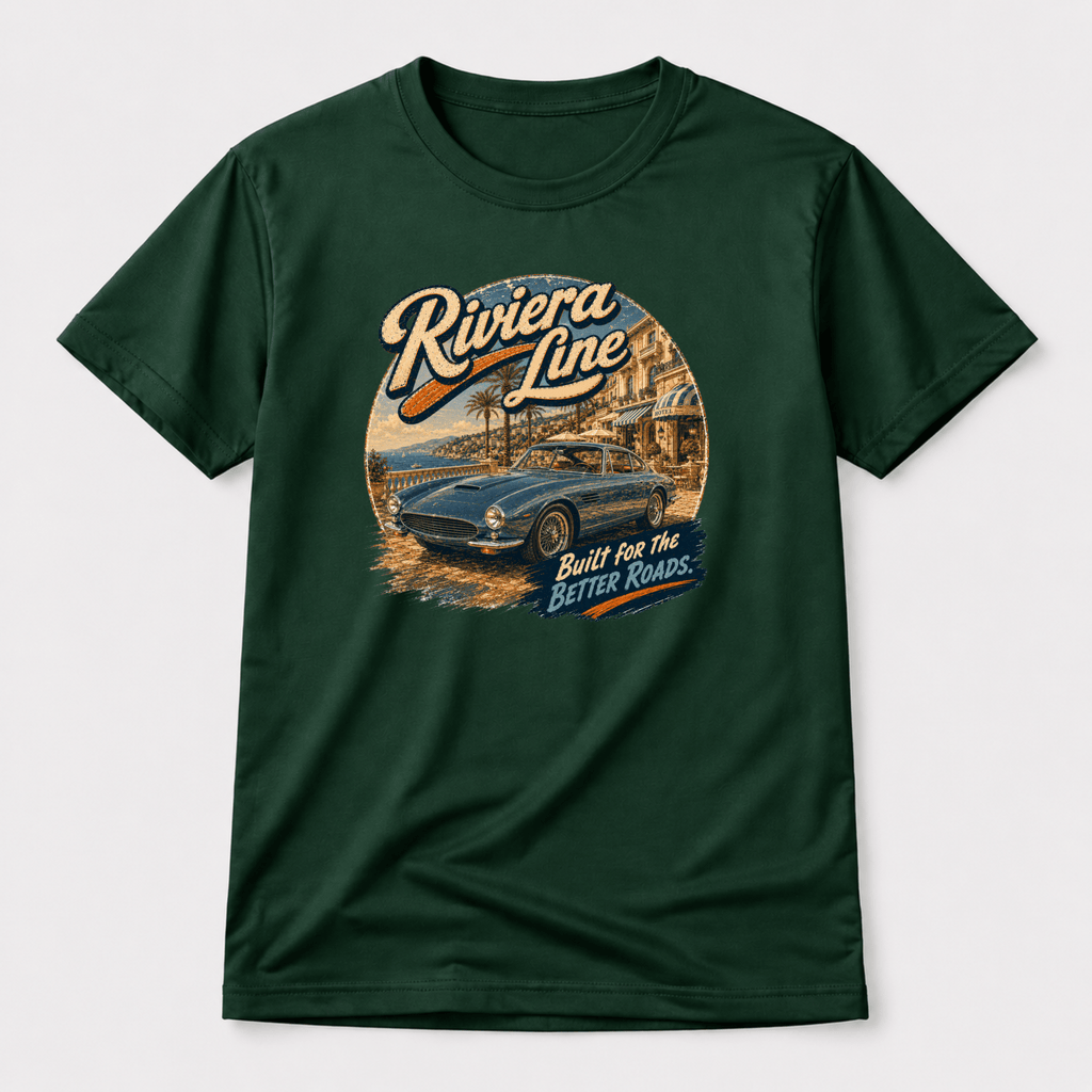 Camberline Riviera Line Classic GT T-Shirt front print