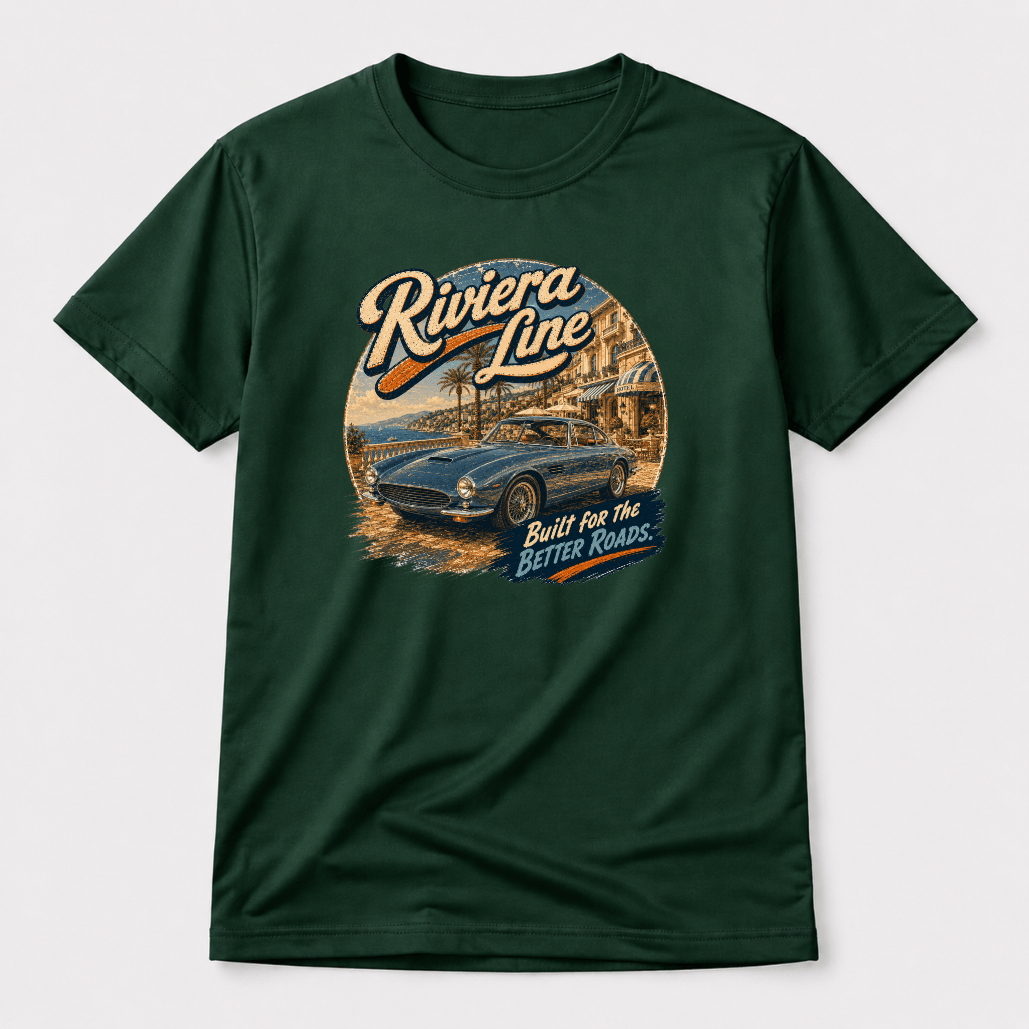 Camberline Riviera Line Classic GT T-Shirt front print