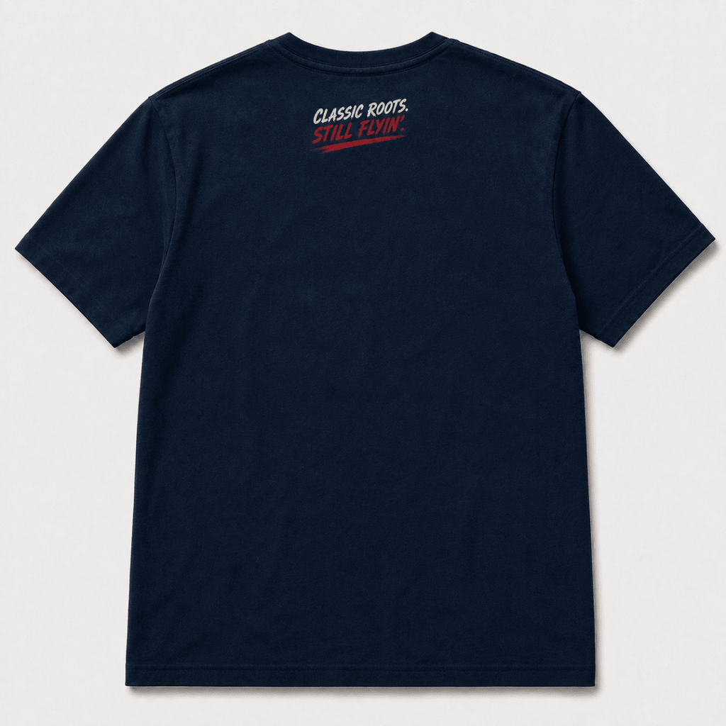 Dakota DC-3 navy T-shirt back product view