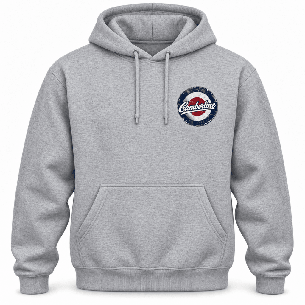 Heavy Hauler Transport Aircraft hoodie in Sport Grey (Heather Grey), basic front product view