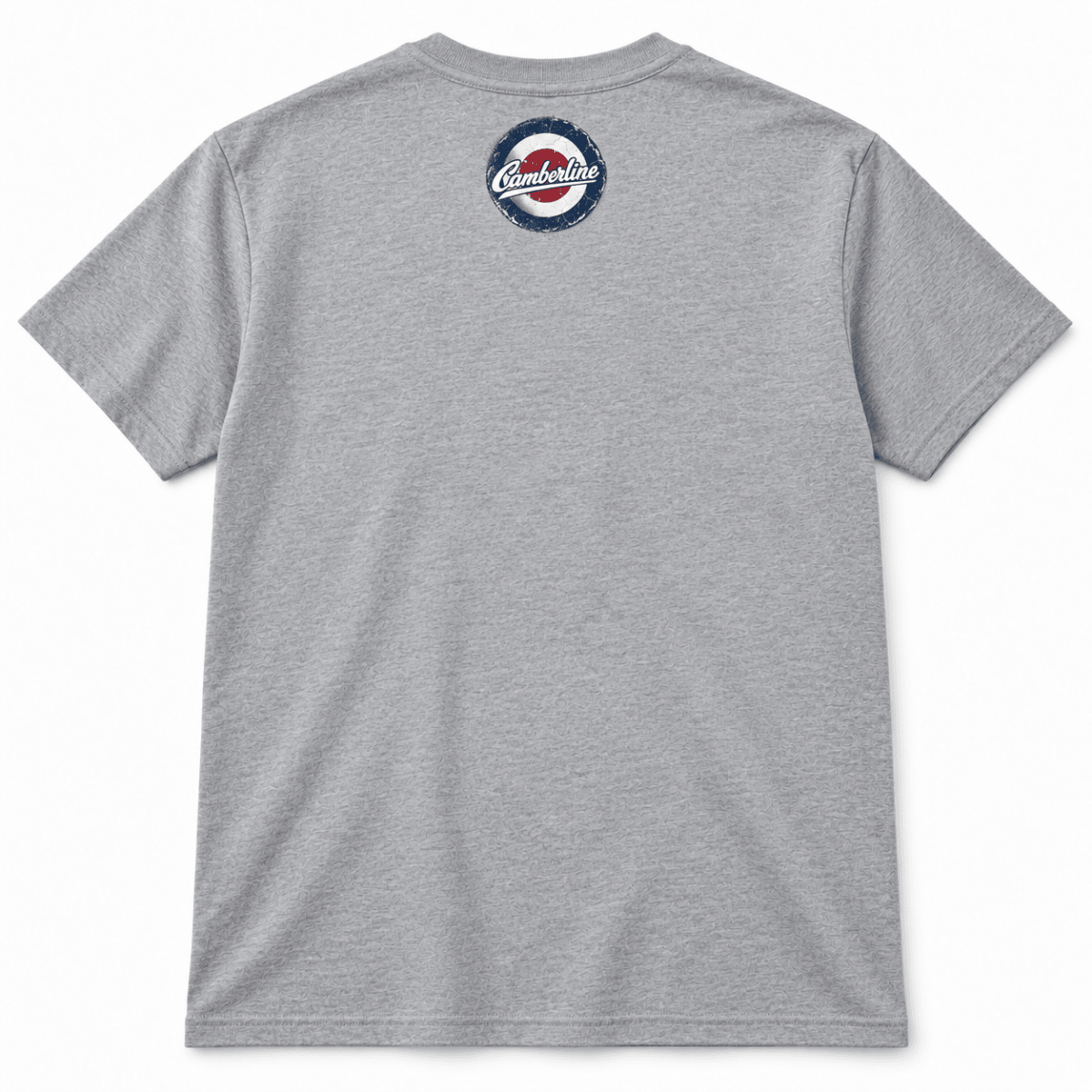 Heavy Hauler Transport Aircraft t-shirt in Sport Grey (Heather Grey), basic back product view