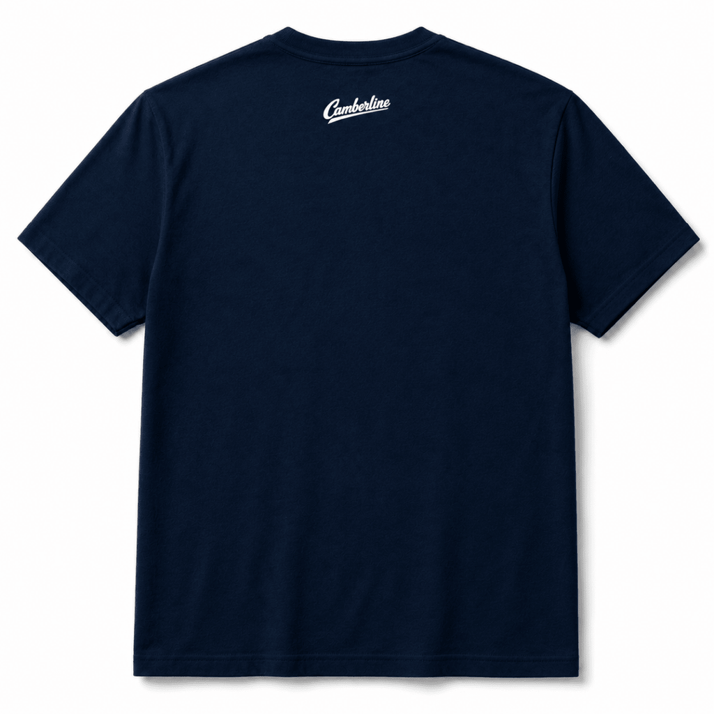 Horizon Rider DC-10 navy T-shirt back product view