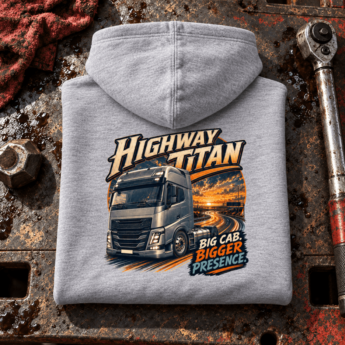 Highway Titan folded-back fleet engineering product hero