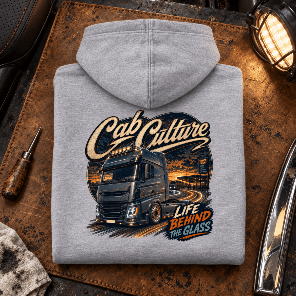 Cab Culture folded-back trim workshop product hero