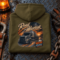 Road Warrior olive folded-back recovery product hero