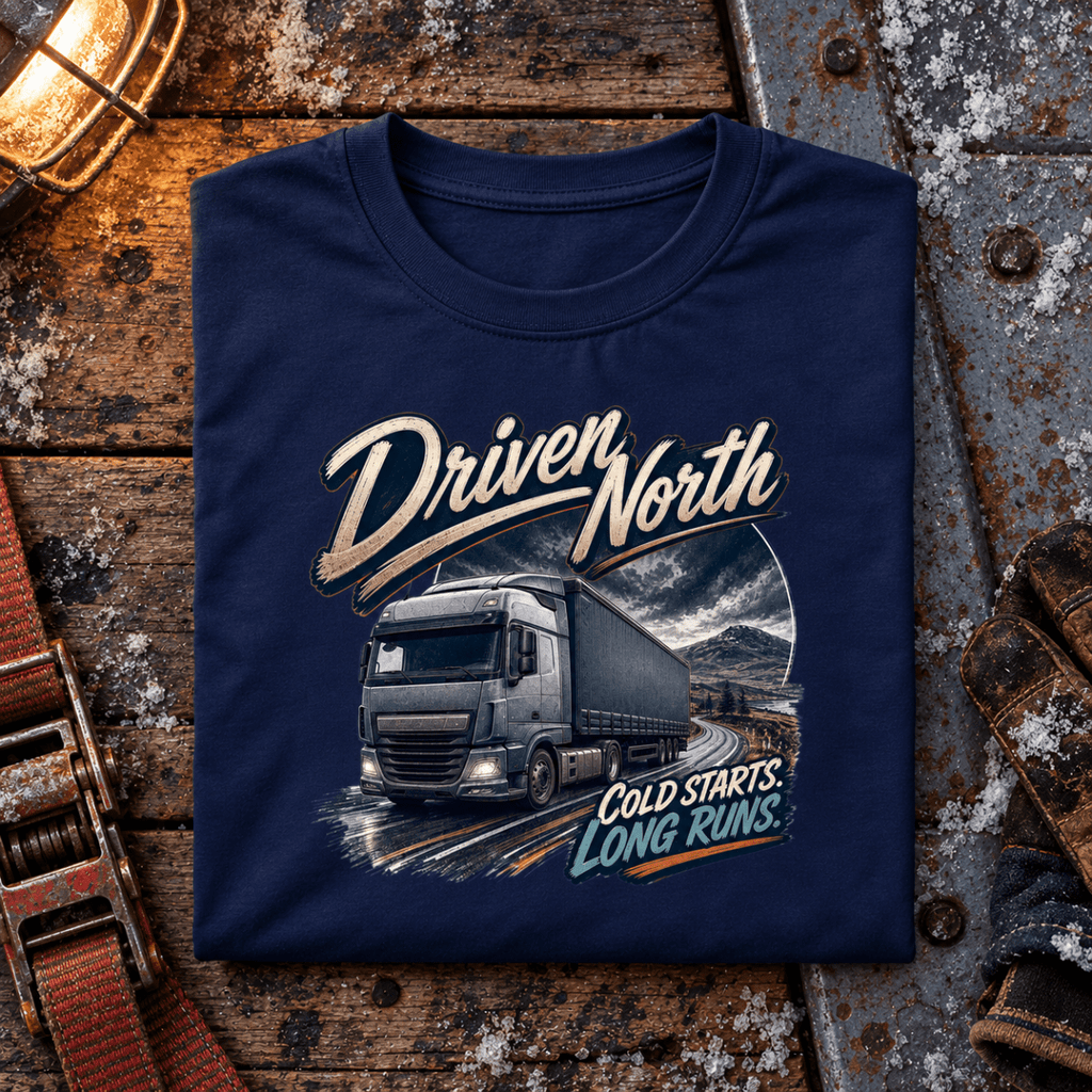 Driven North navy folded-front winter depot product hero