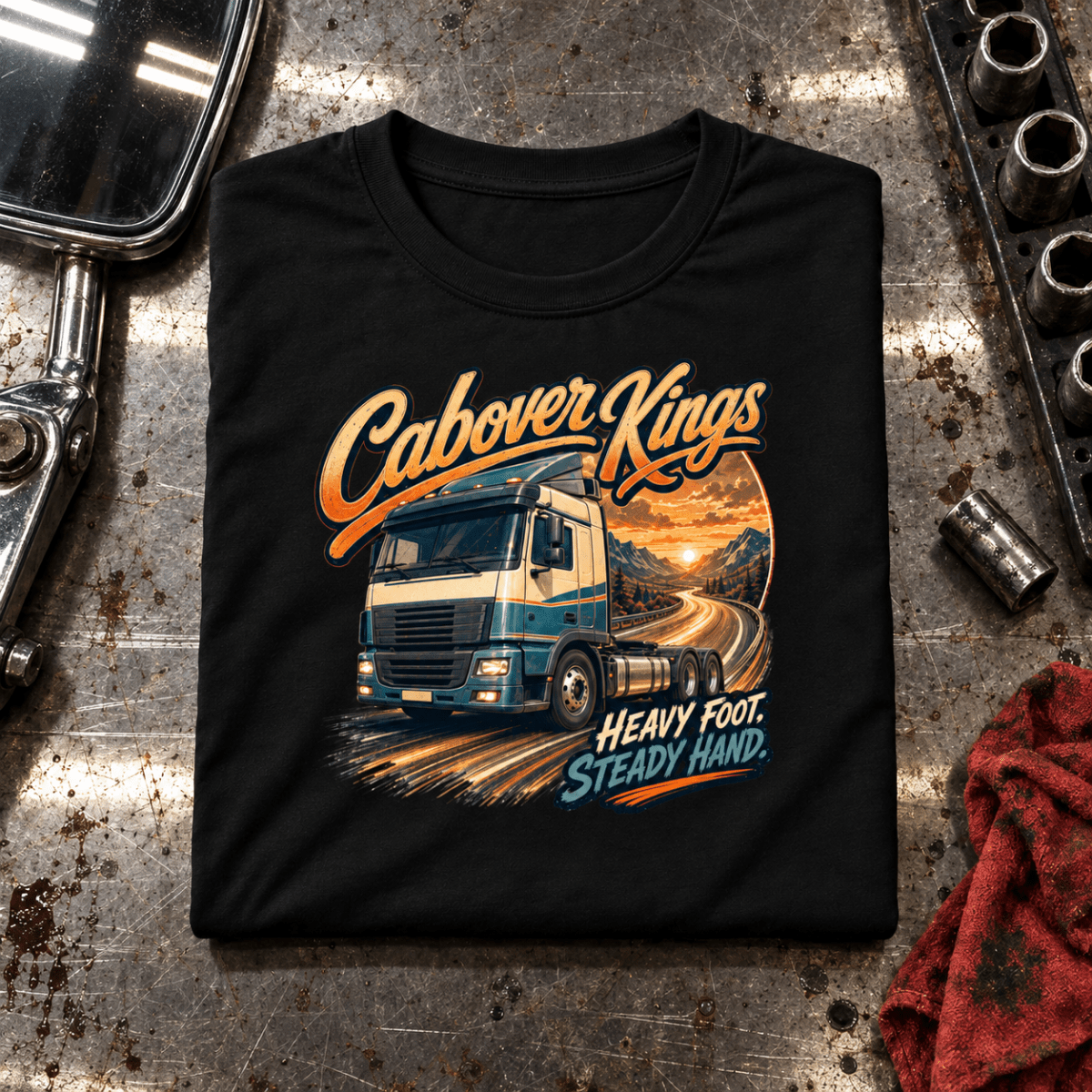 Cabover Kings folded-front restoration workshop product hero