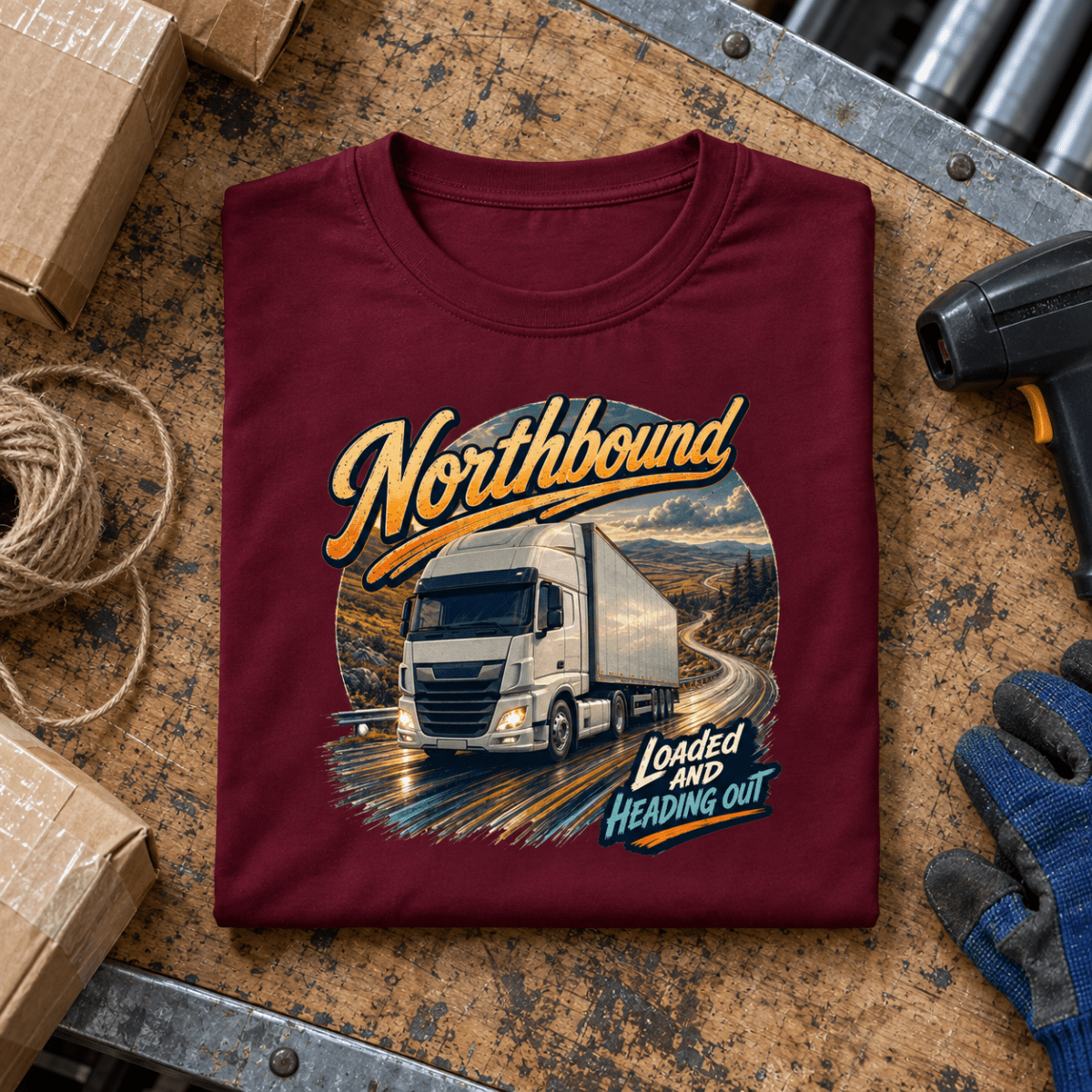 Northbound folded-front parcel depot product hero