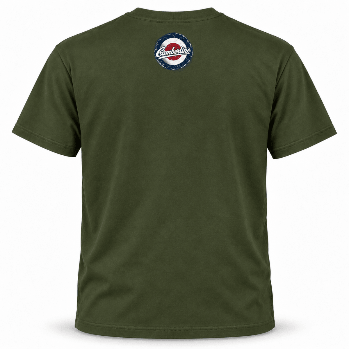 Spitfire Merlin Fury t-shirt in Military Green, basic back product view