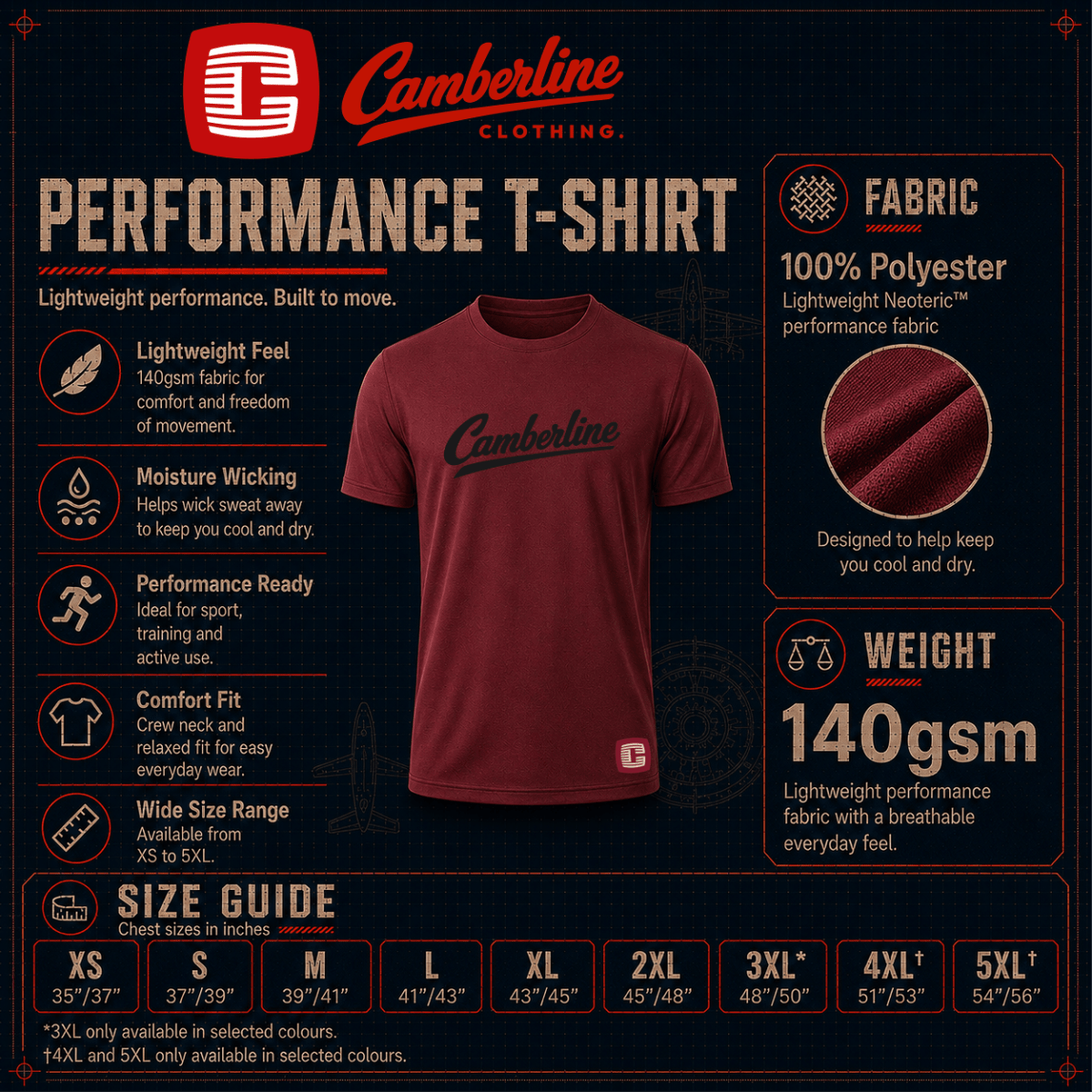 #WCC Teddy Fisher Team Performance T-Shirt – Royal Blue