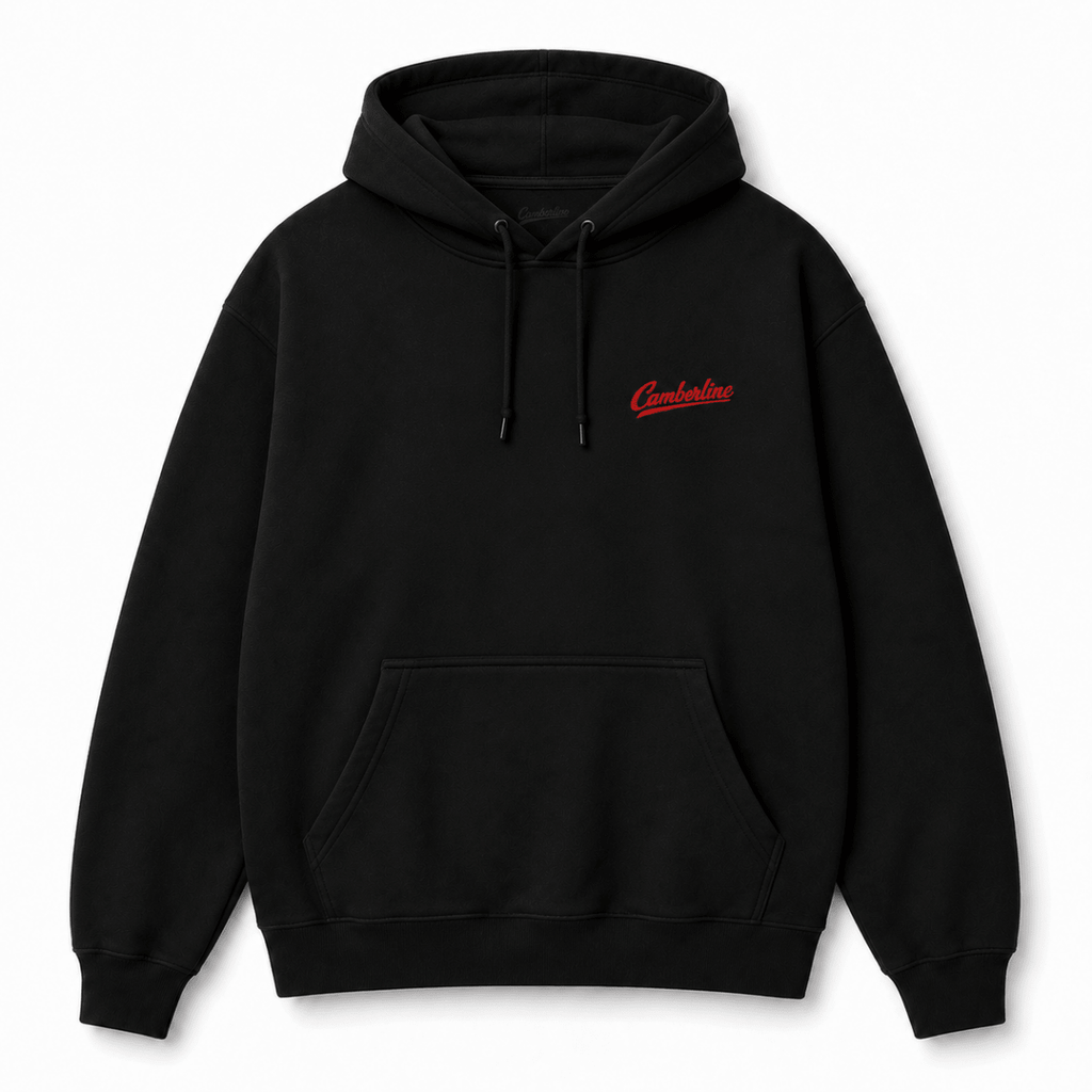 Tri-Jet Titan black aviation hoodie front product view
